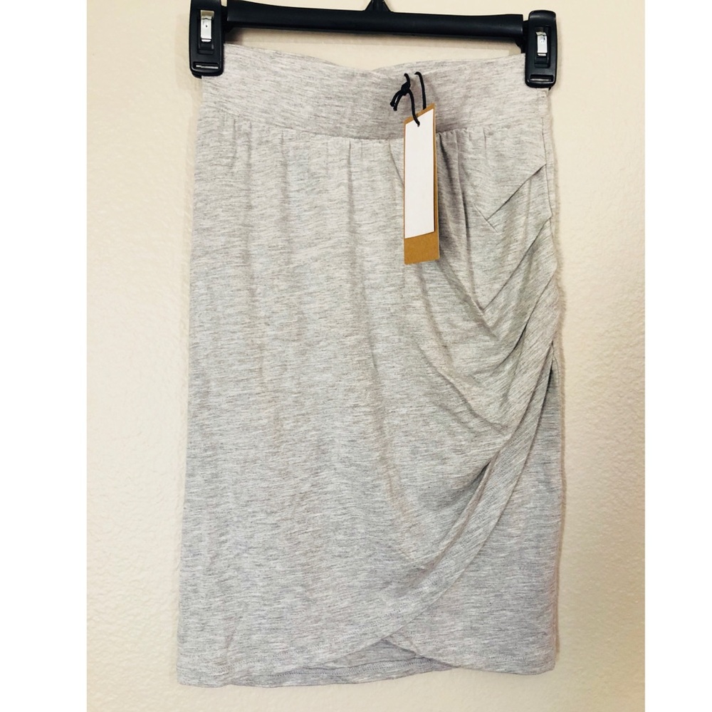 Stretchy Grey Skirt- Brand New!!